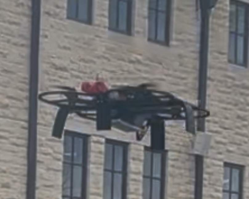 drone flight test